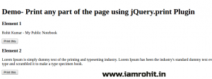 print-page-jquery