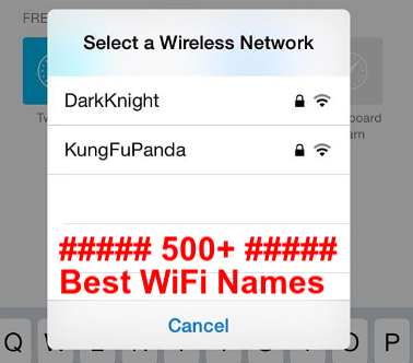 500+ 2019 UPDATED} Best WiFi Names for Router Network SSID 