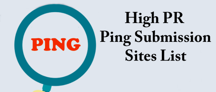 Top 100 High PR Pinging Submission Sites List For Faster Indexing ...