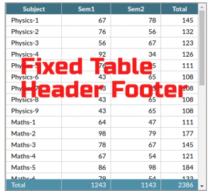 fixed-table-header-footer